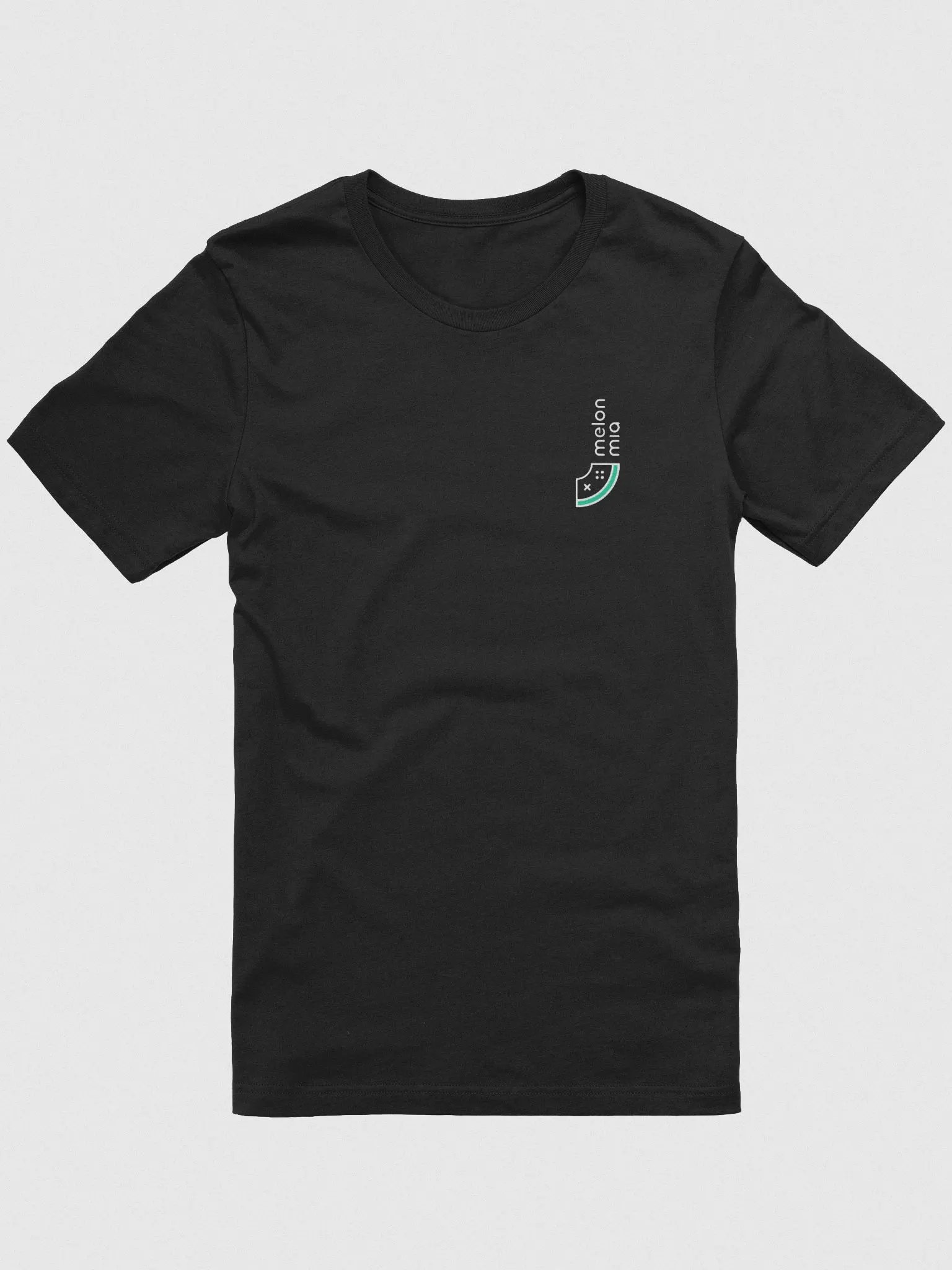 Melon T-Shirt (small logo / dark) product image (3)