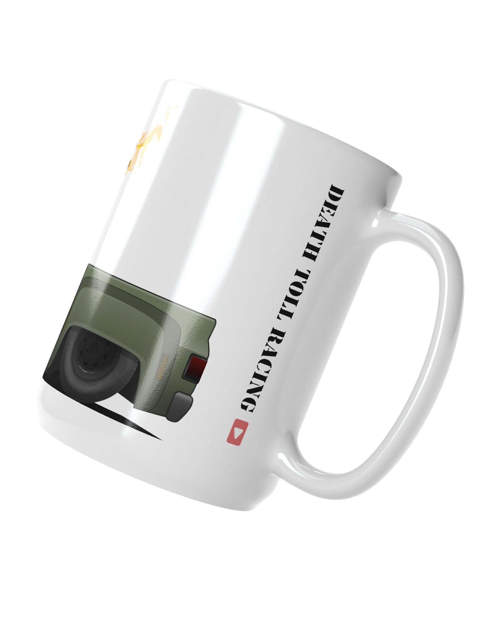 Flaming DTR 3500 Square Body Mug product image (3)
