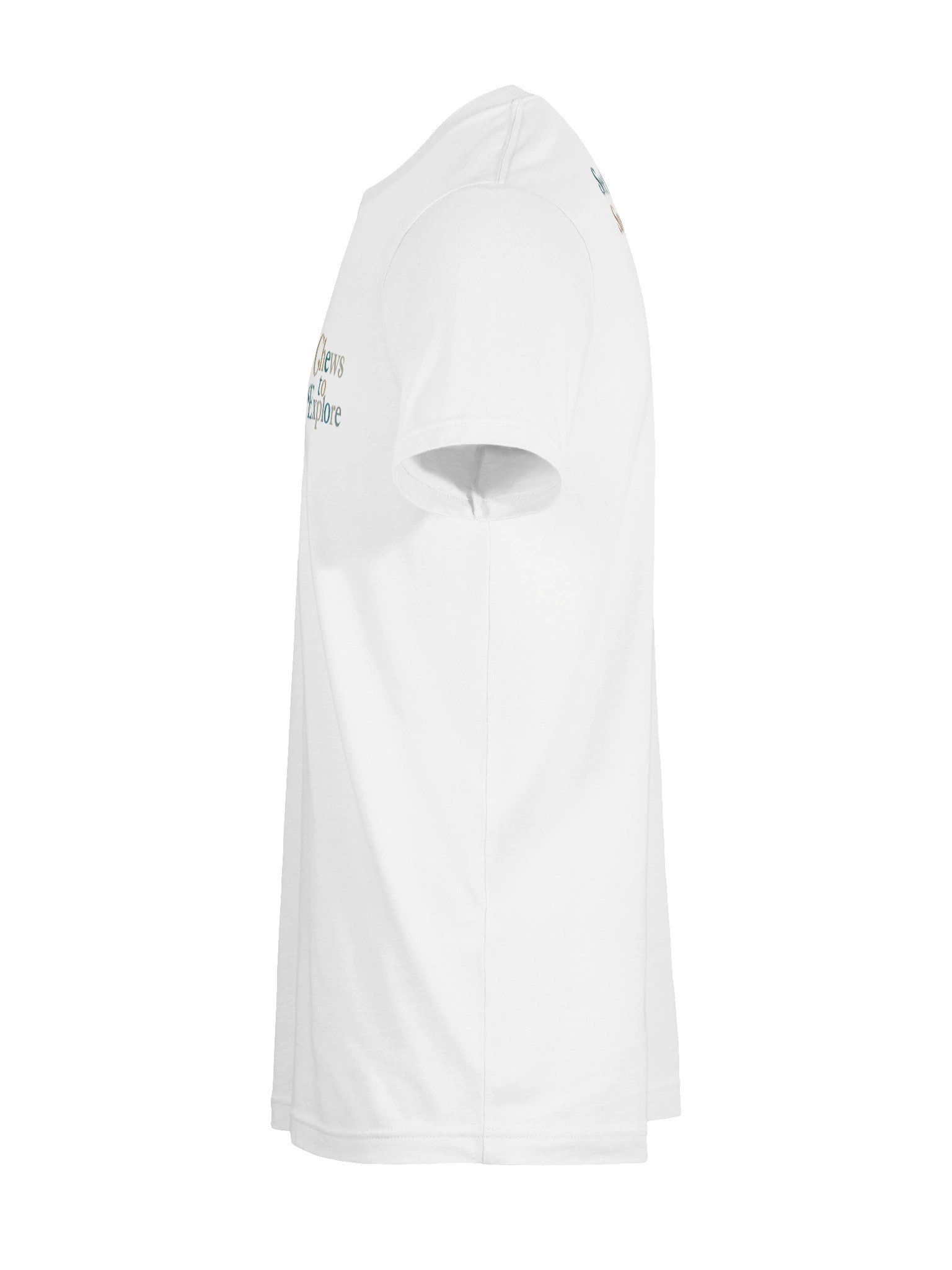 ChewsToExplore White T-Shirt product image (11)