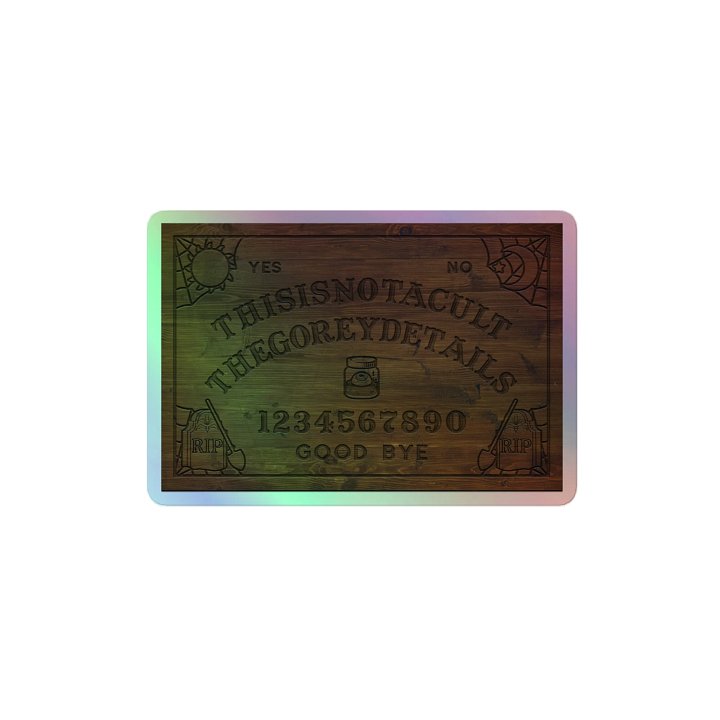 I'm Board - Kiss-Cut Holographic Sticker Sheet product image (2)