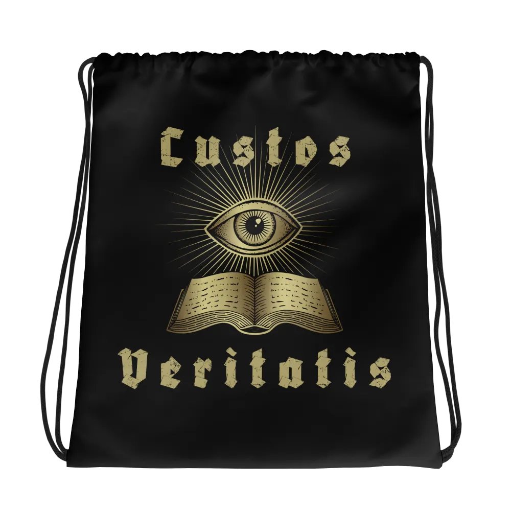 Custos Golden Eye Drawstring Bag product image (1)