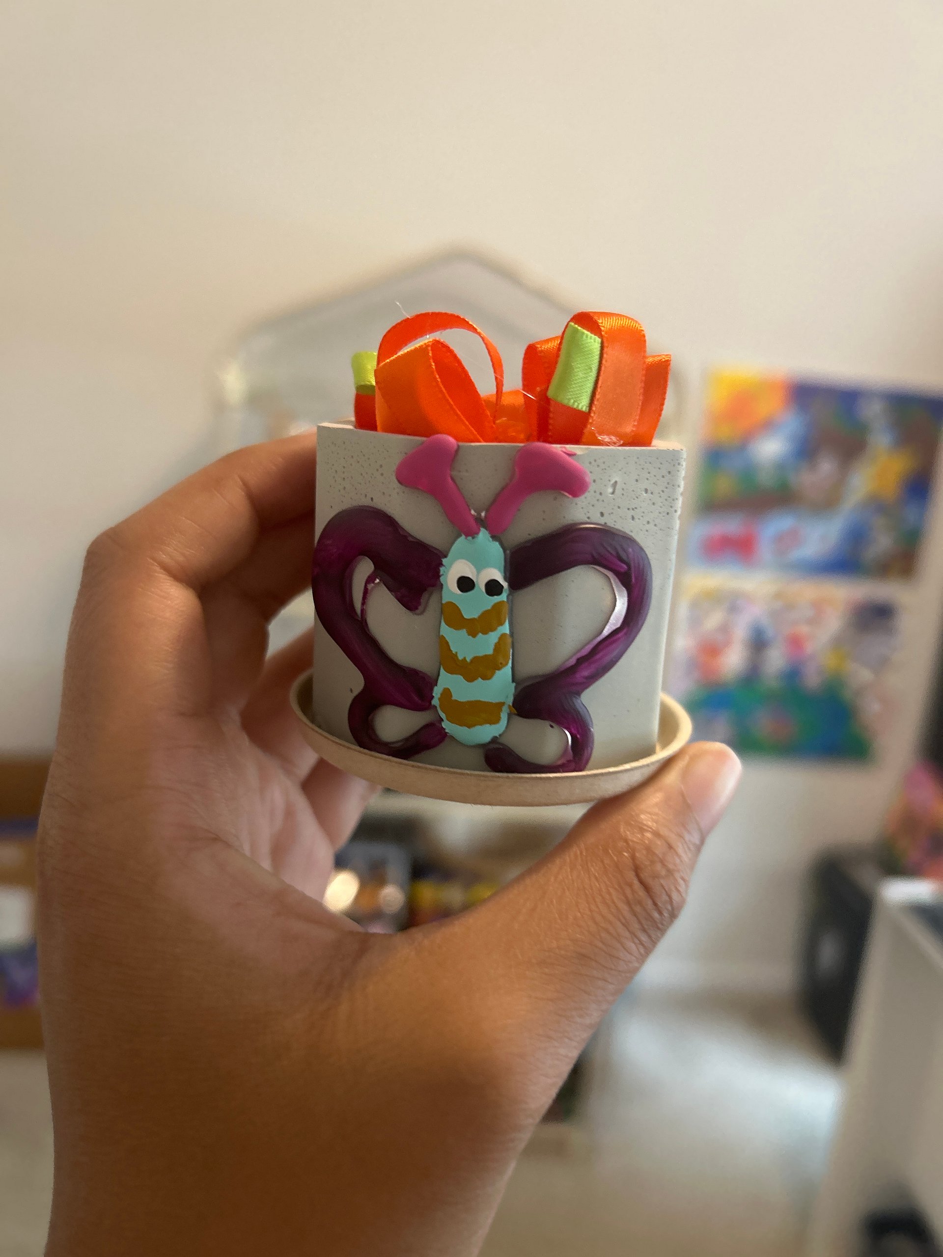 Addy’s artsy flower in pot #12 product image (1)