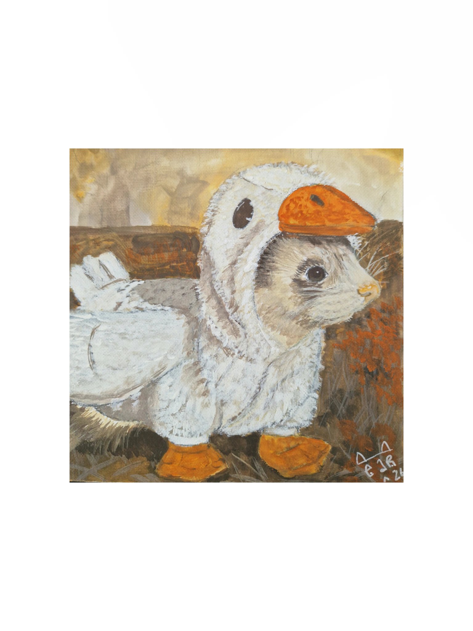Hat Ferret print product image (4)