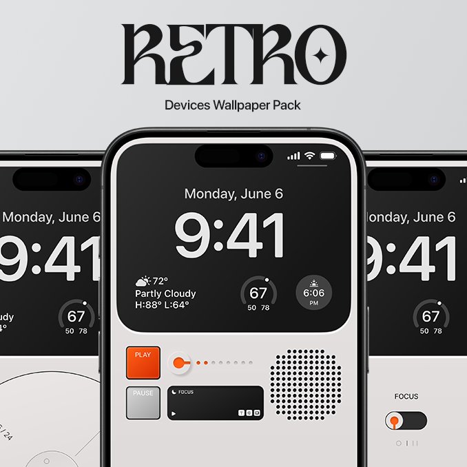 Retro Devices Wallpaper Pack product image (1)