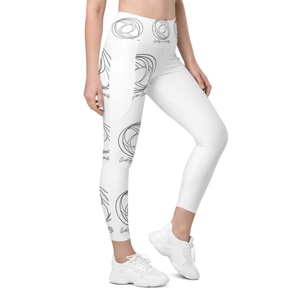 Women's Leggings (White) product image (4)
