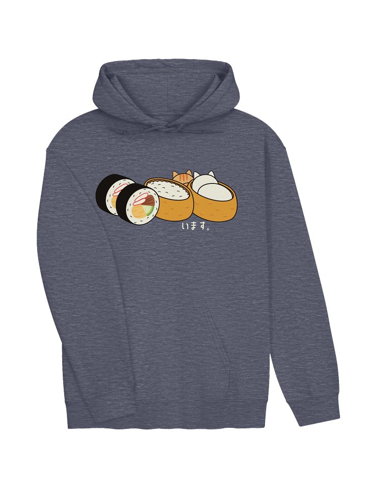 Inari Sushi and Futomaki Cat - Unisex Adult Hoodie product image (2)