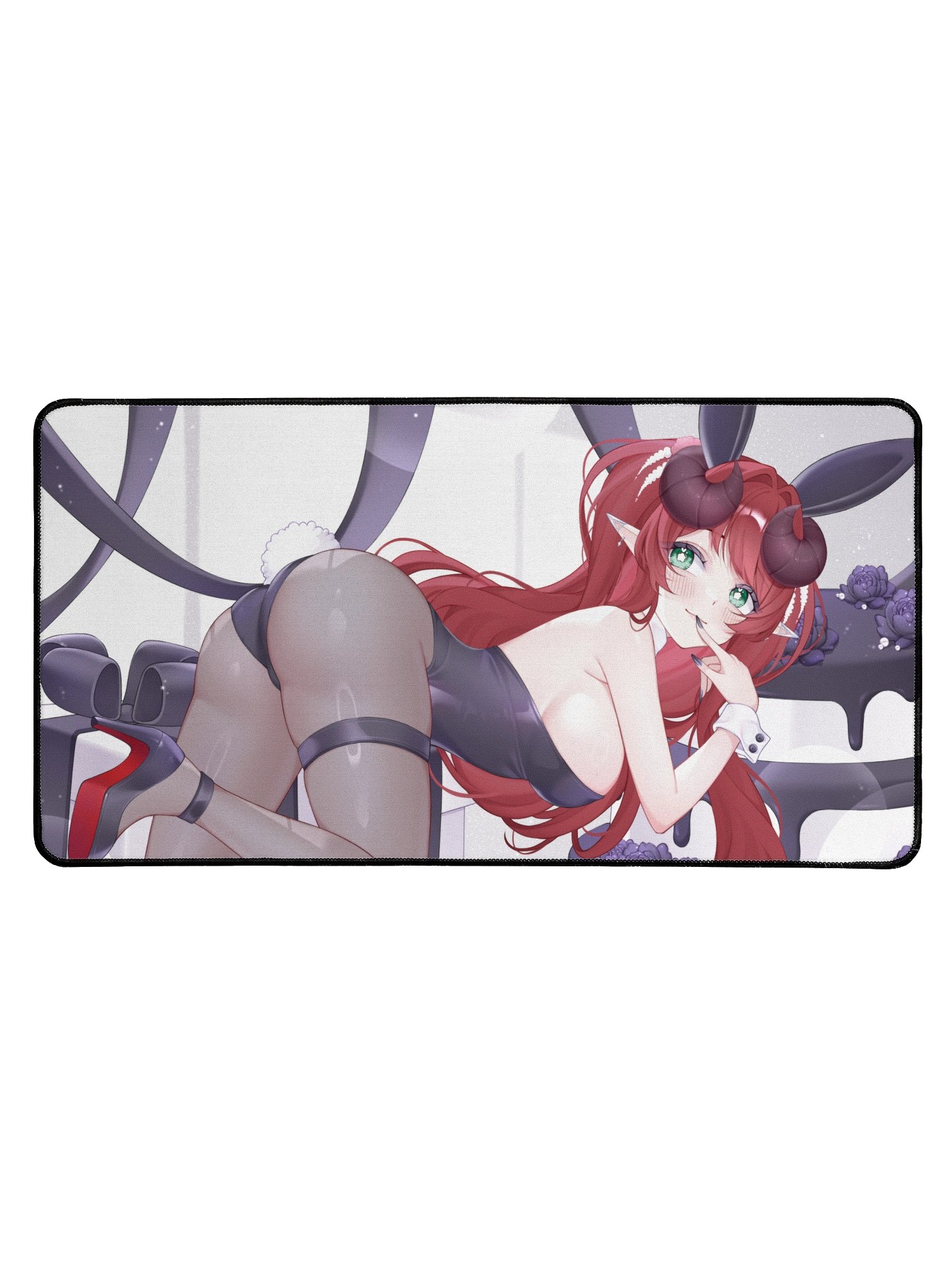 Dark Hexy Large Mousepad product image (1)