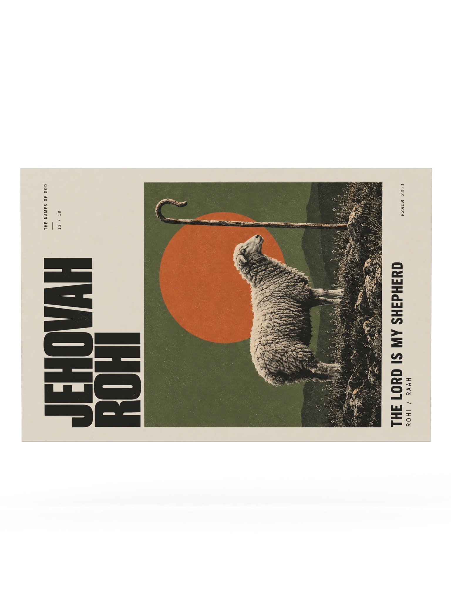 Jehovah Rohi | Names of God Art Print product image (6)