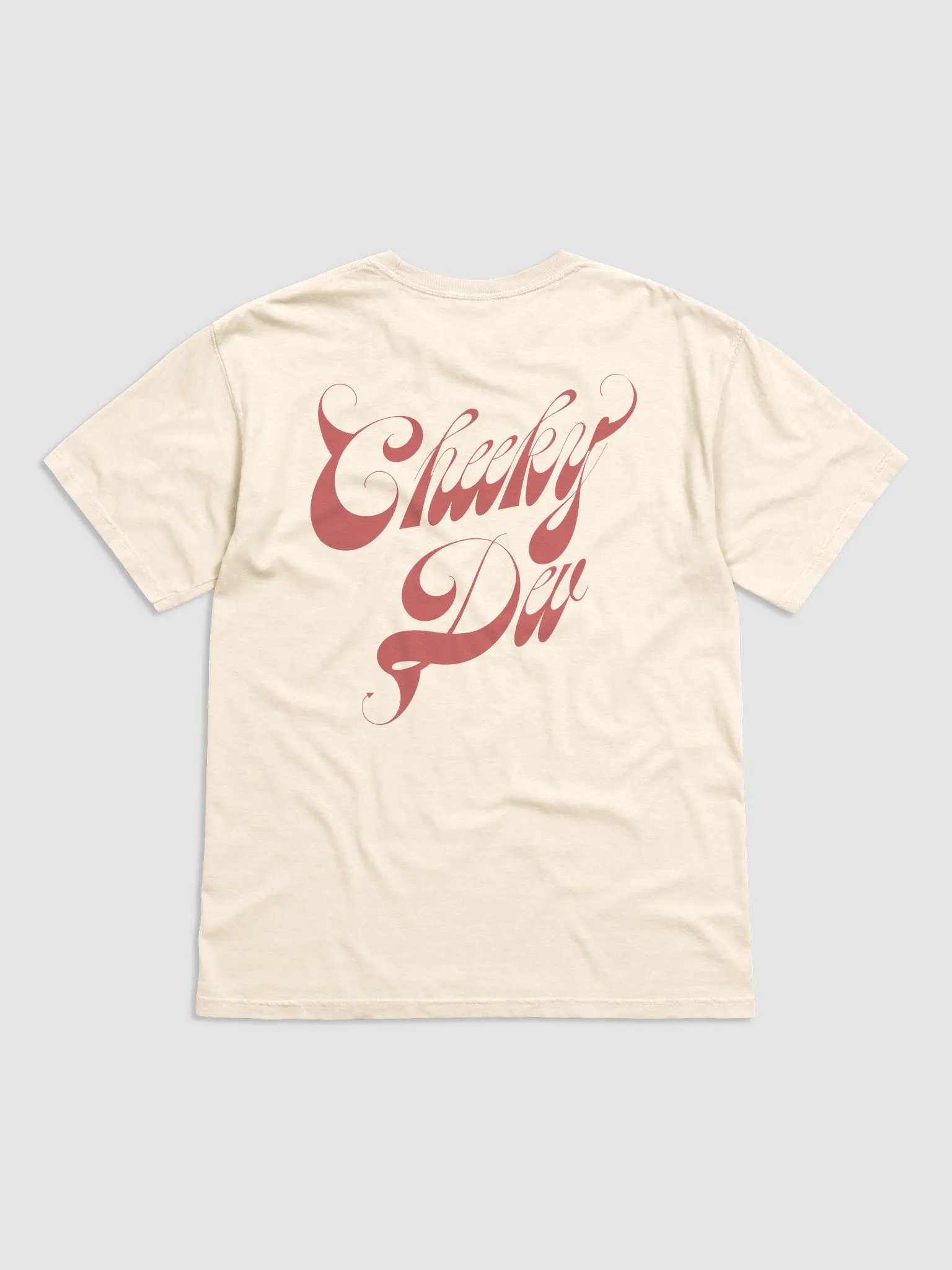 CHEEKY DEV TEE - Back Graphic product image (11)
