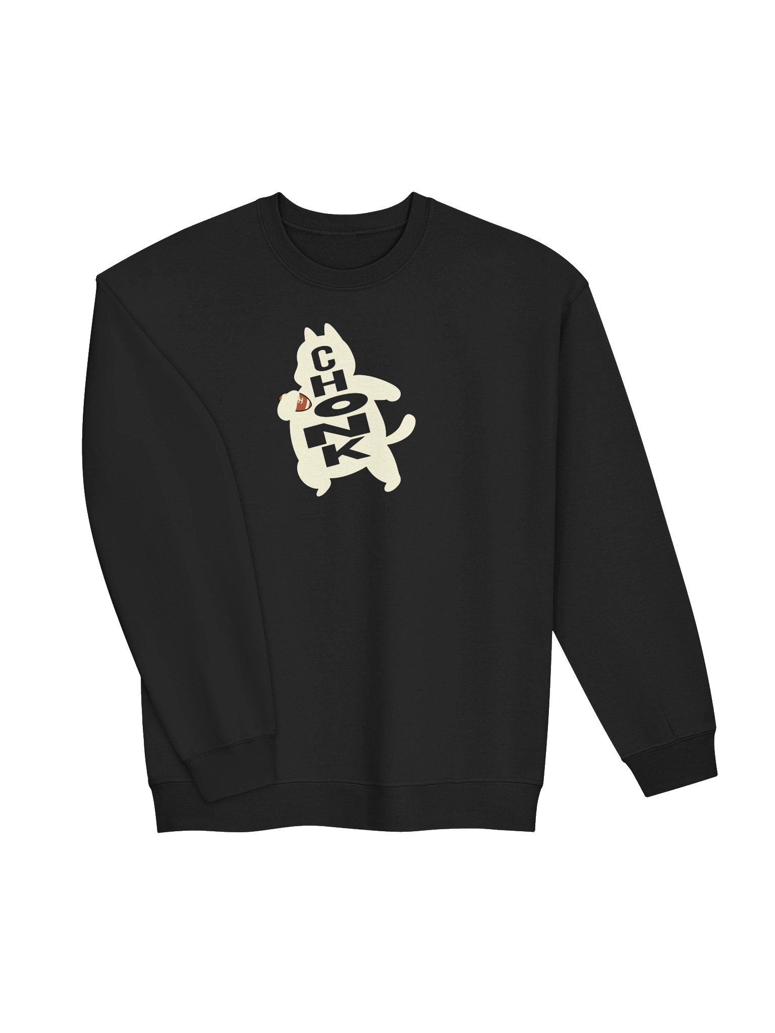 American Football Chonk Cat 1 - Unisex Adult Sweatshirt product image (2)