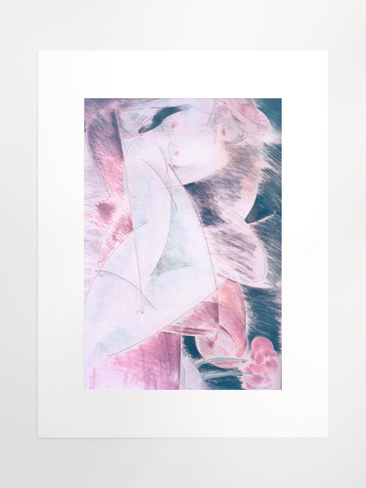 Woman on a Couch 1984 print product image (2)