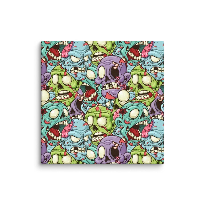 Zombie Frenzy Canvas Prints product image (39)