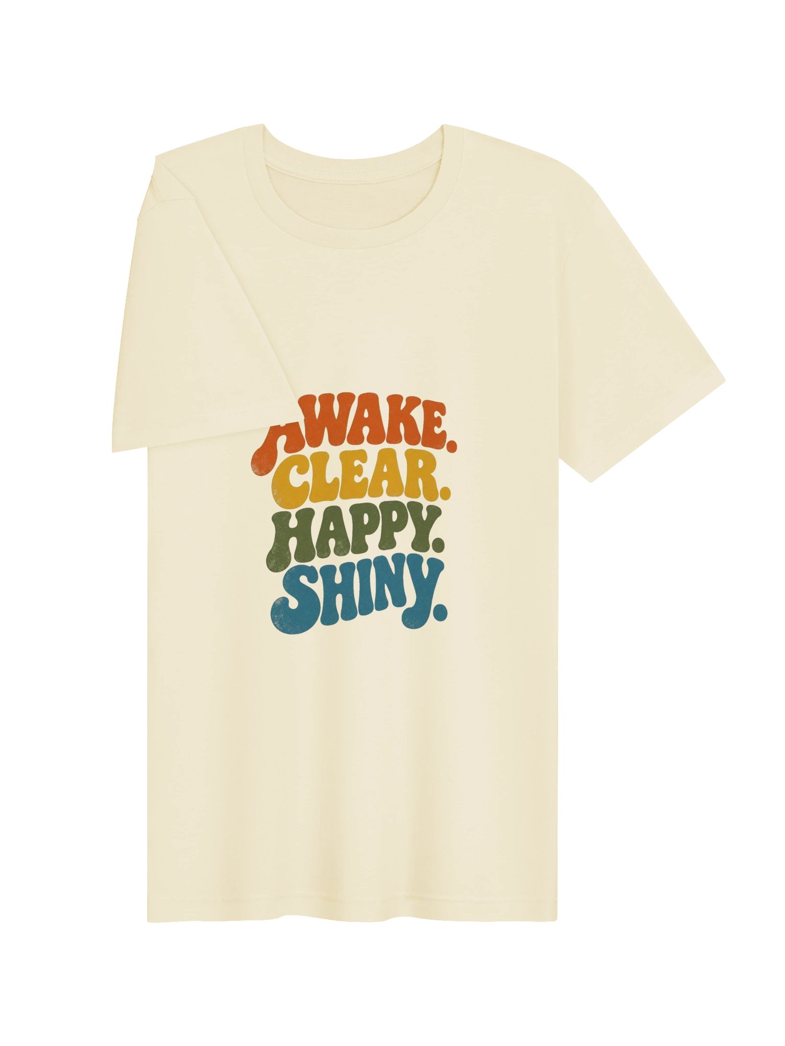 Awake Clear Happy Shiny — Retro product image (9)