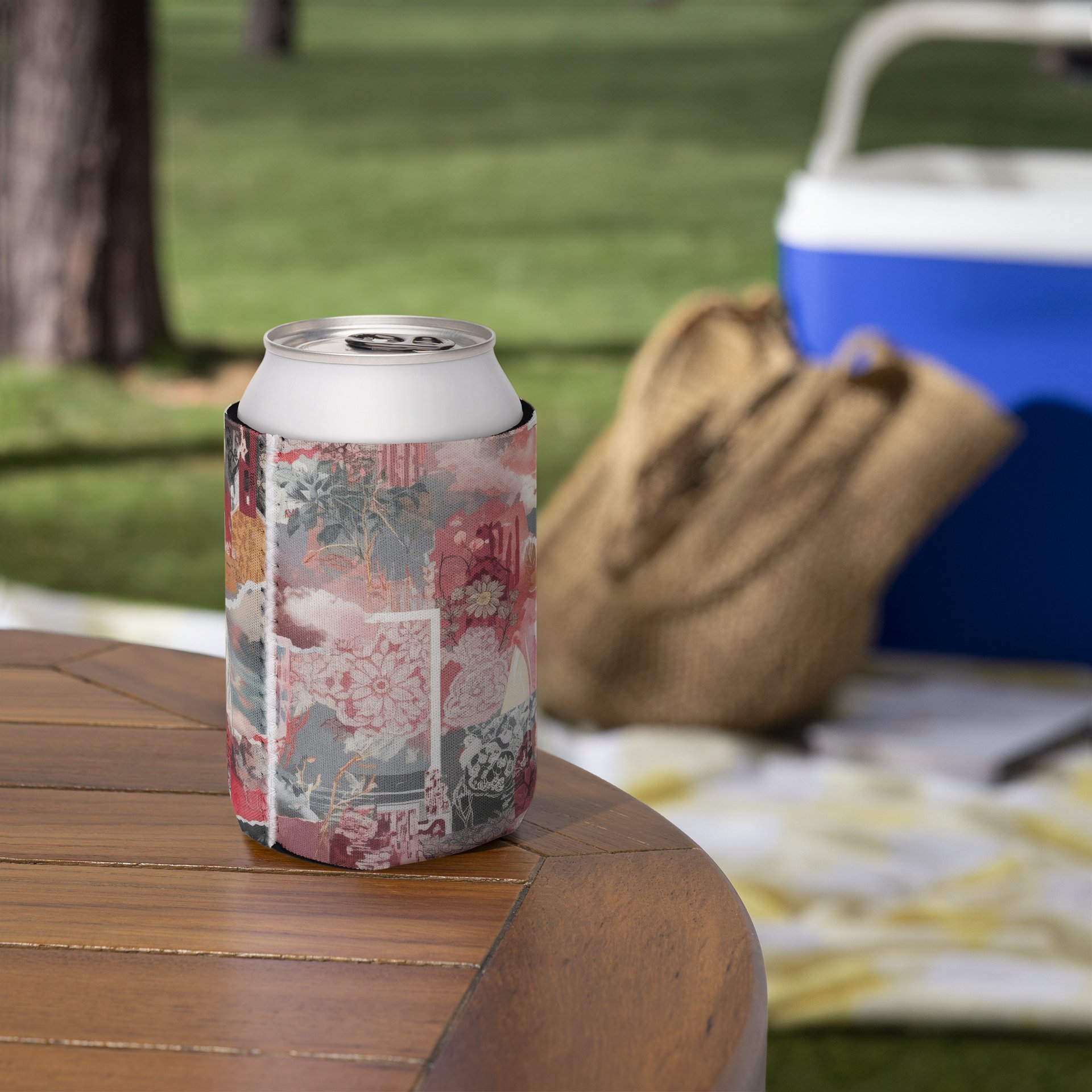Floral Fusion Can Cooler product image (6)