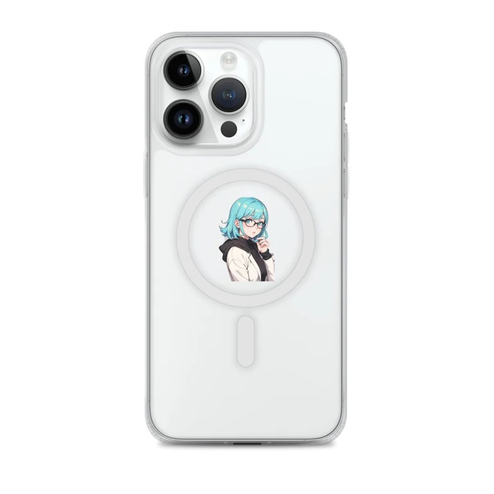 (AQUA WAIFU) K Clear Case for iPhone product image (1)
