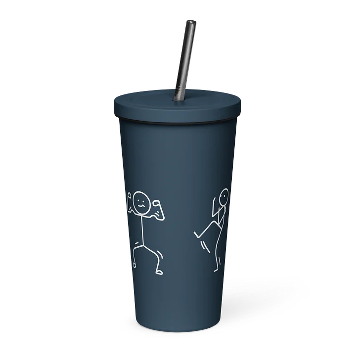 Pixel Art Insulated Tumbler - GeoVibrance product image (1)
