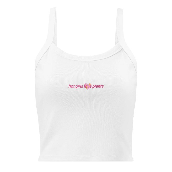 HOT GIRLS 💖 PLANTS - Mid-Length Tank product image (1)