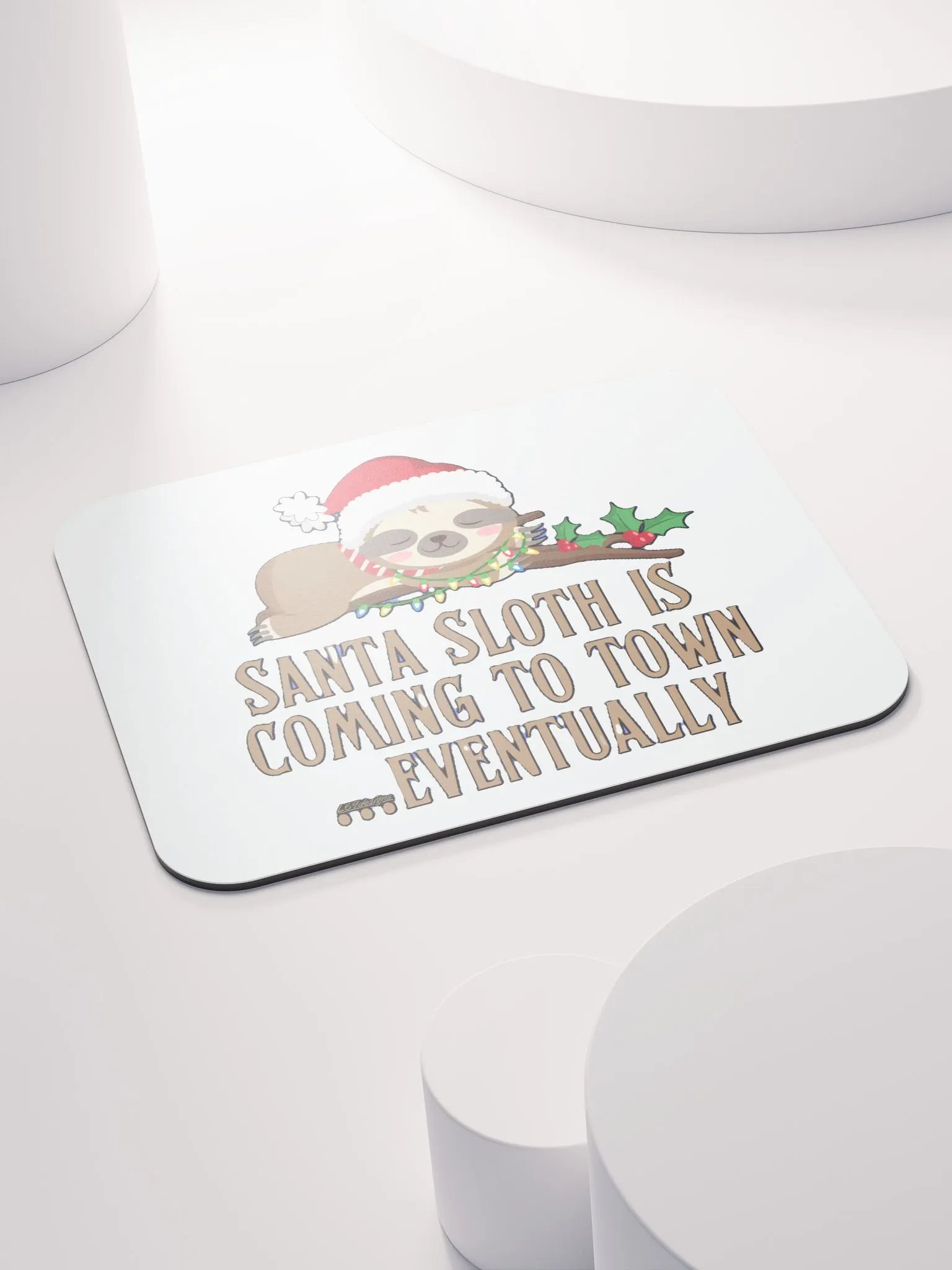 SANTA SLOTH IS COMING TO TOWN... EVENTUALLY product image (5)