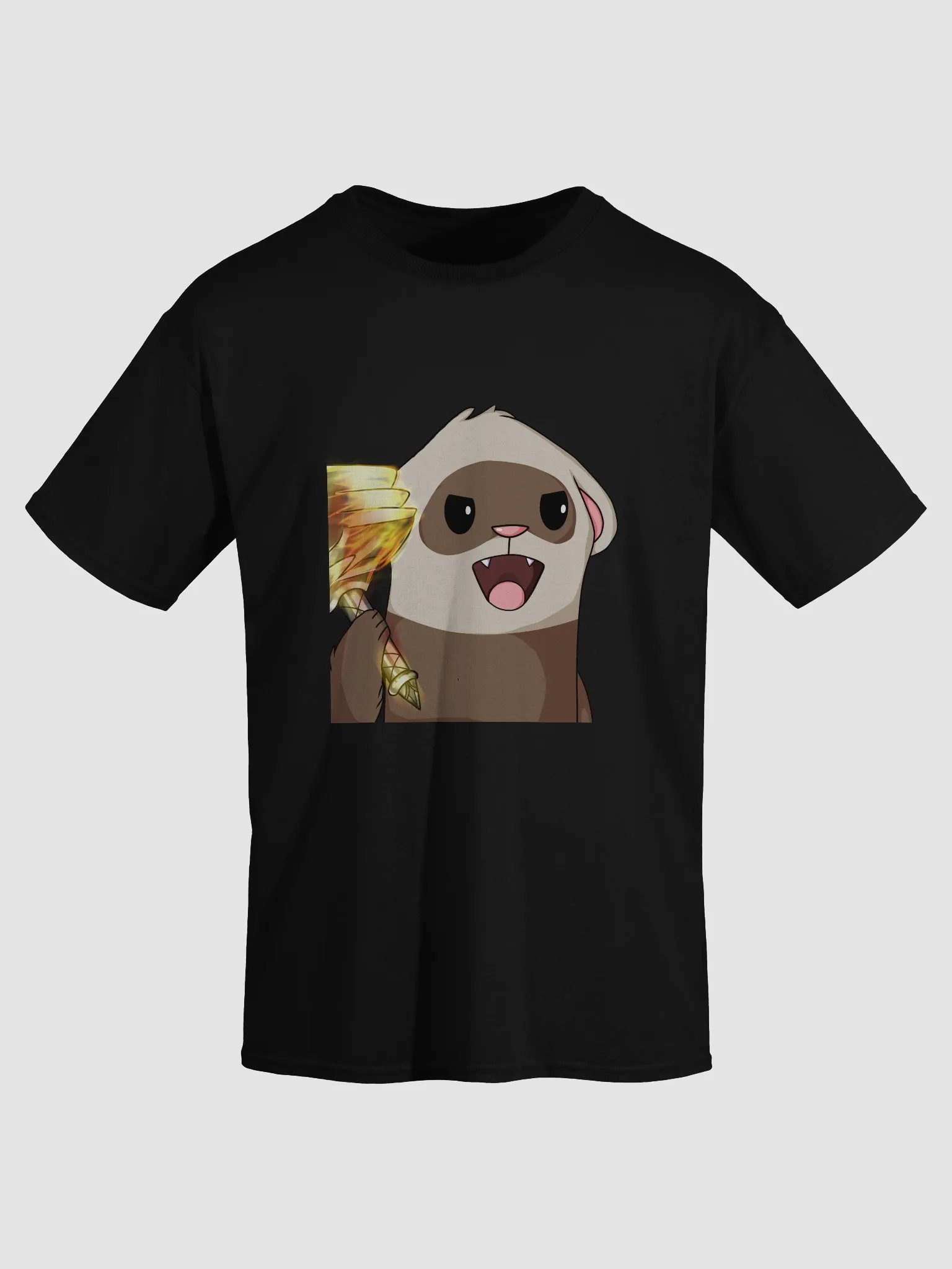 Ferret Bonk Tee – Small, Fuzzy, and Ready to Strike product image (11)