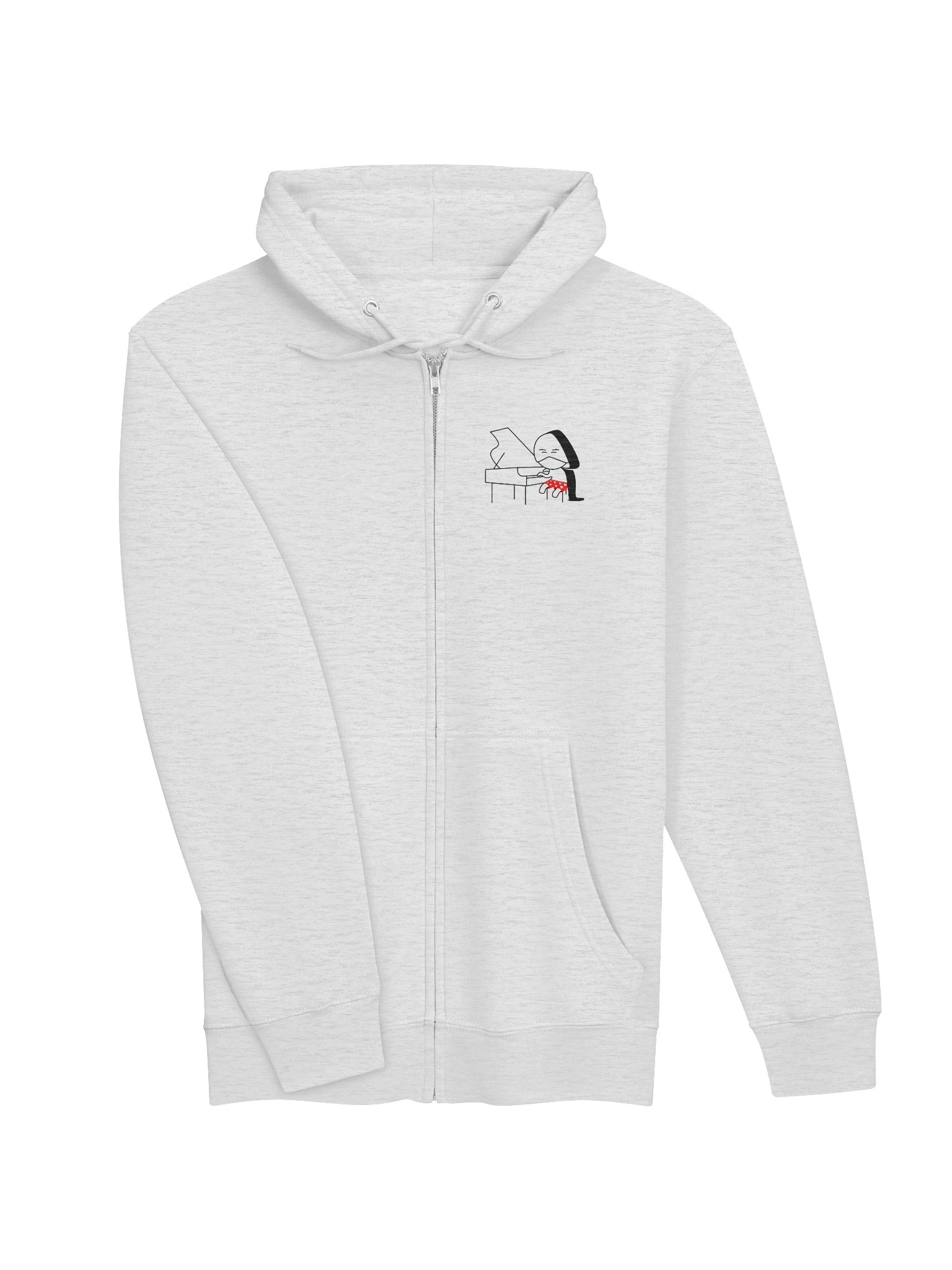 *BRAND NEW* Man. Mask. Piano. Pants. Zip-Up Hoodie (LIGHT COLOURS) product image (3)