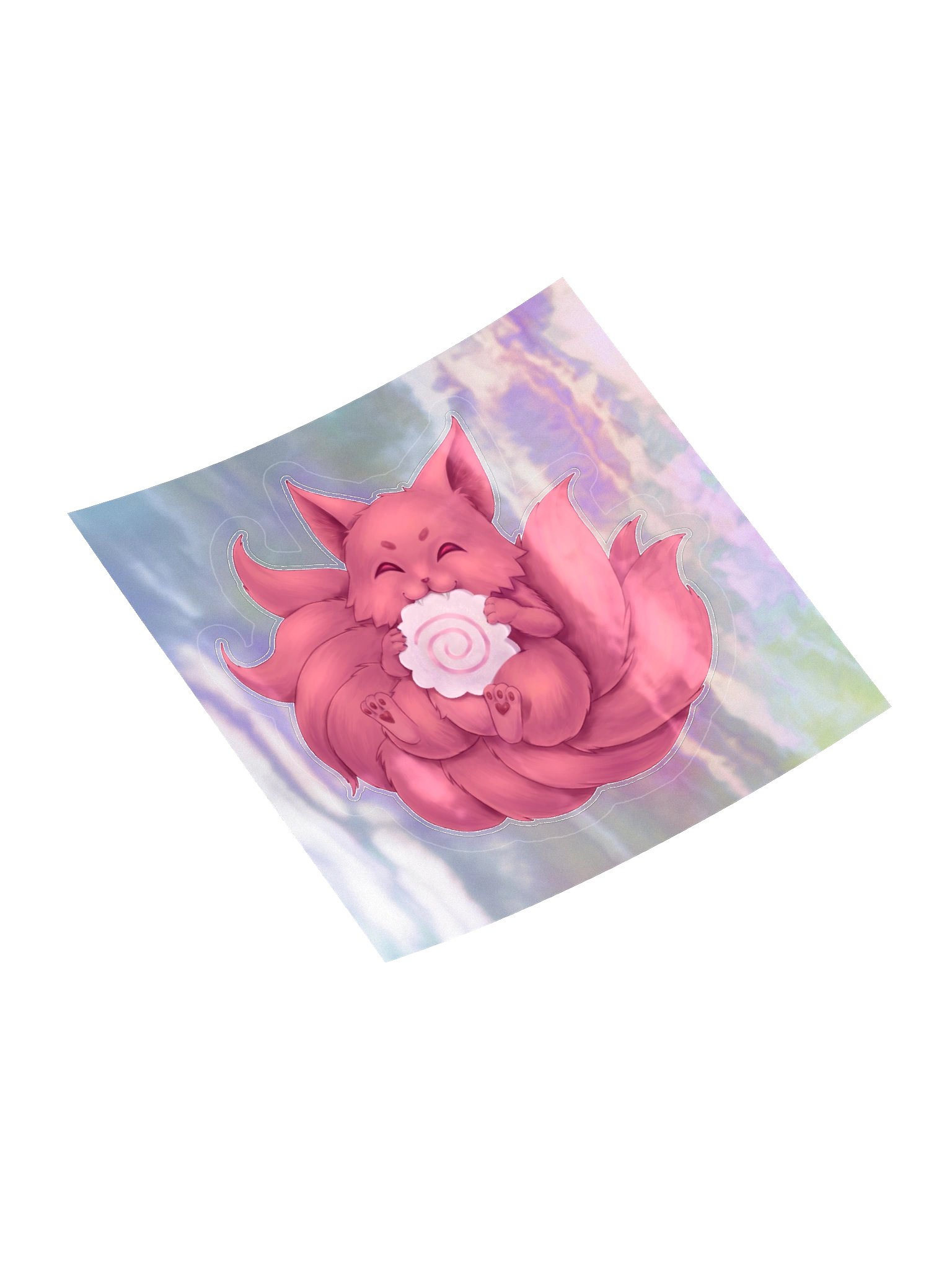 Cute Kitsune Sticker product image (11)