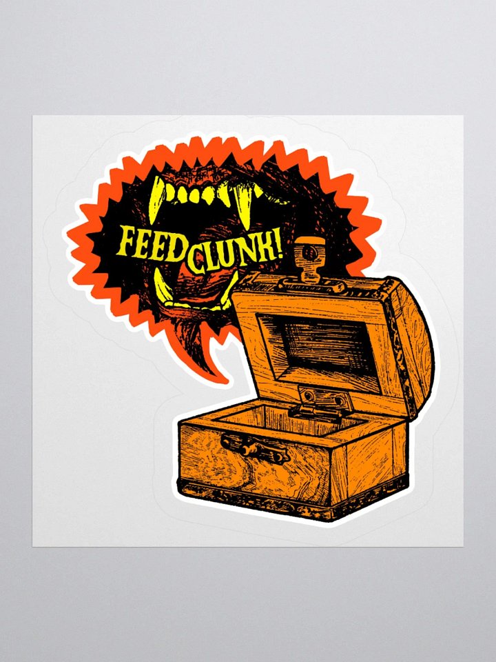 FEED CLUNK Sticker product image (2)