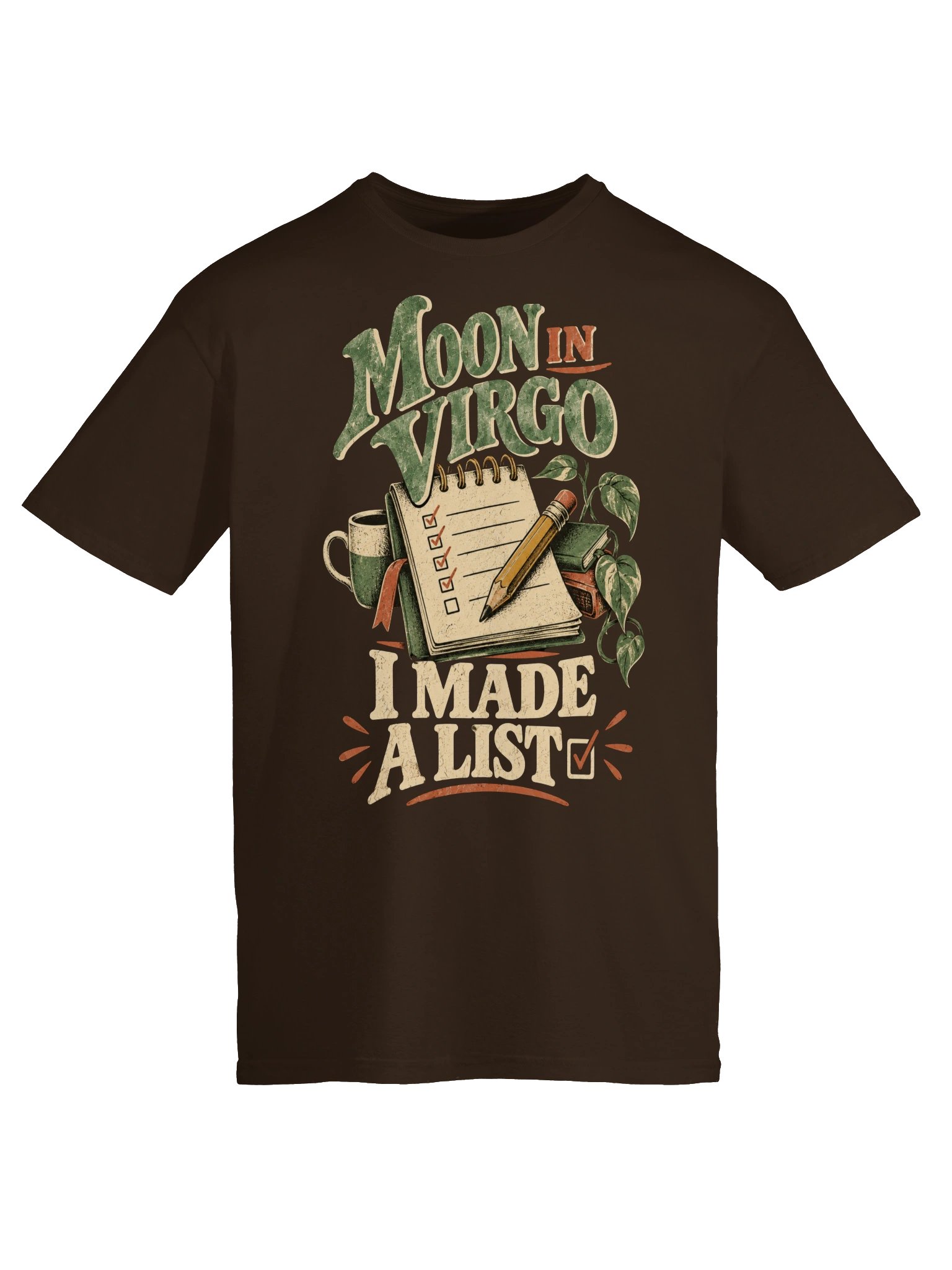 Moon in Virgo I Made a List Tee product image (5)