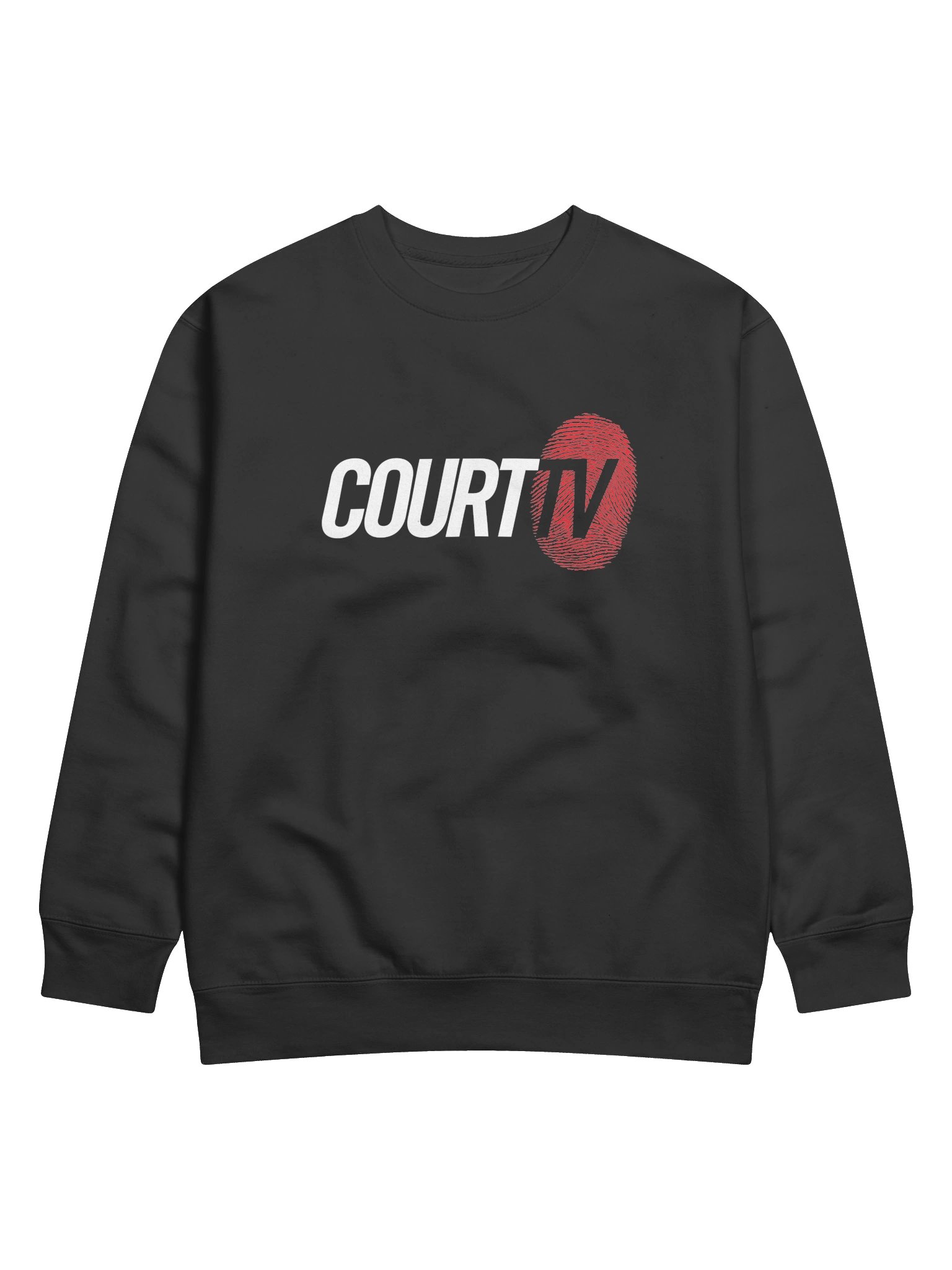 Court TV Sweatshirt - Black product image (1)