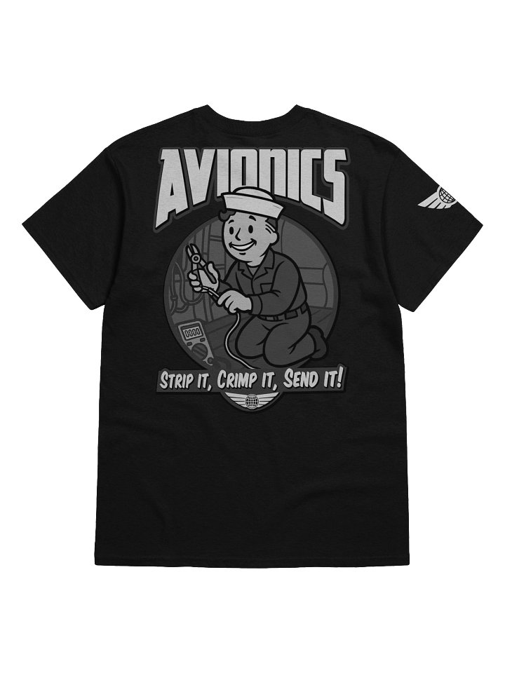 "AE: Send It" B/W Work Shirt product image (1)