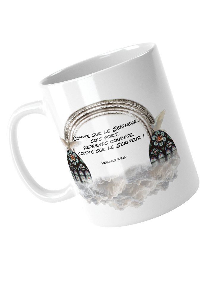 Mug "Compte sur le Seigneur..." product image (1)