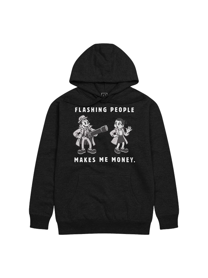 Flash responsibly Vintage Graphic Hoodie product image (1)