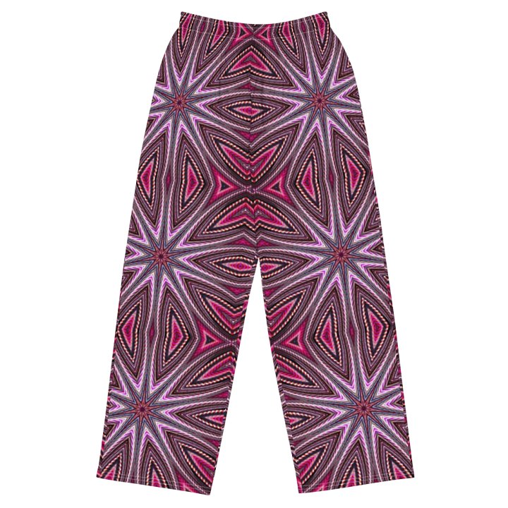 Candy Cane Kaleidoscope Wideleg Pants product image (2)