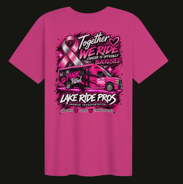 Bella & Canvas - Lake Ride Pros Pinktober T Shirt product image (1)