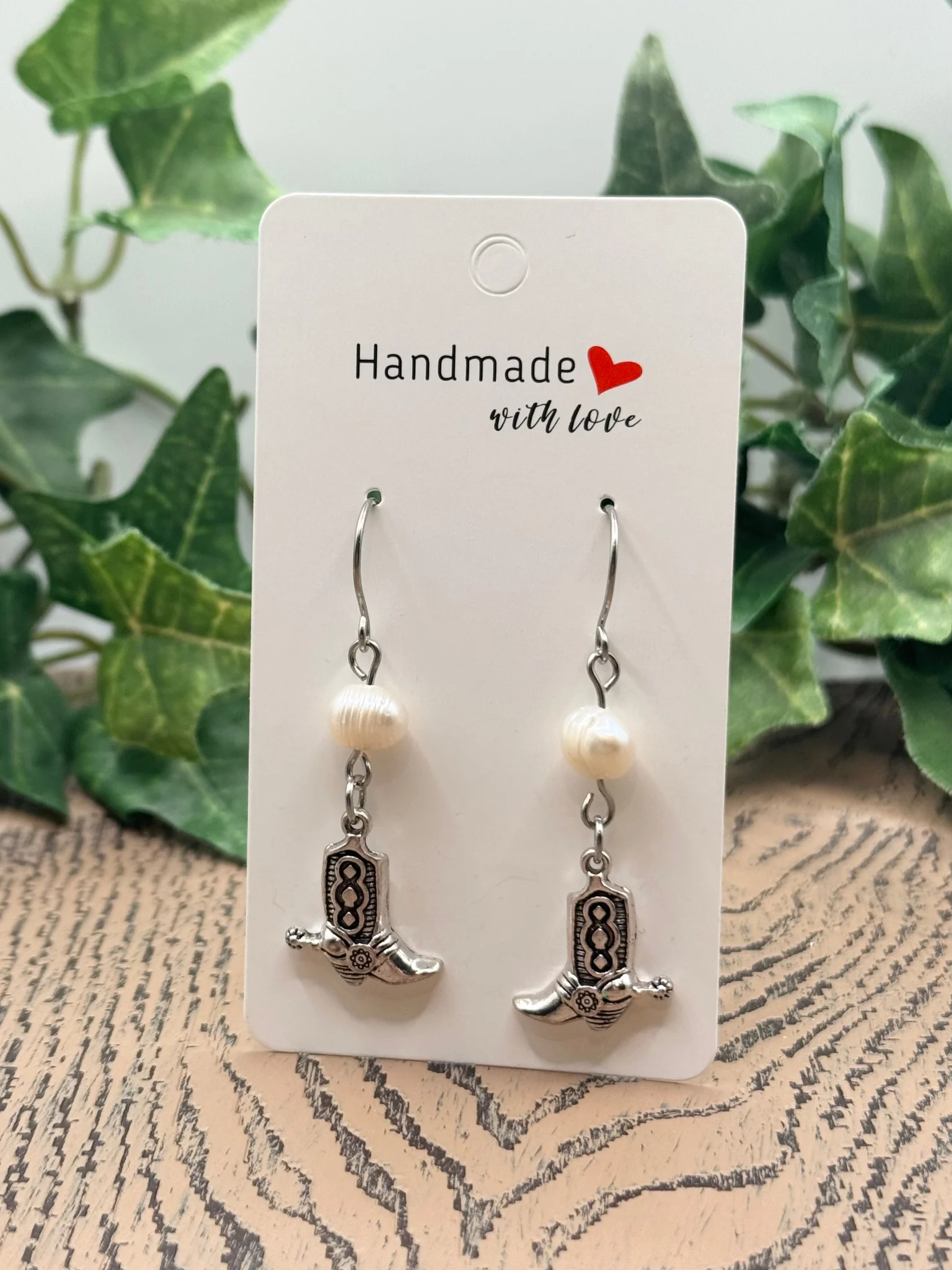 Coastal Cowgirl Boot Earrings product image (2)