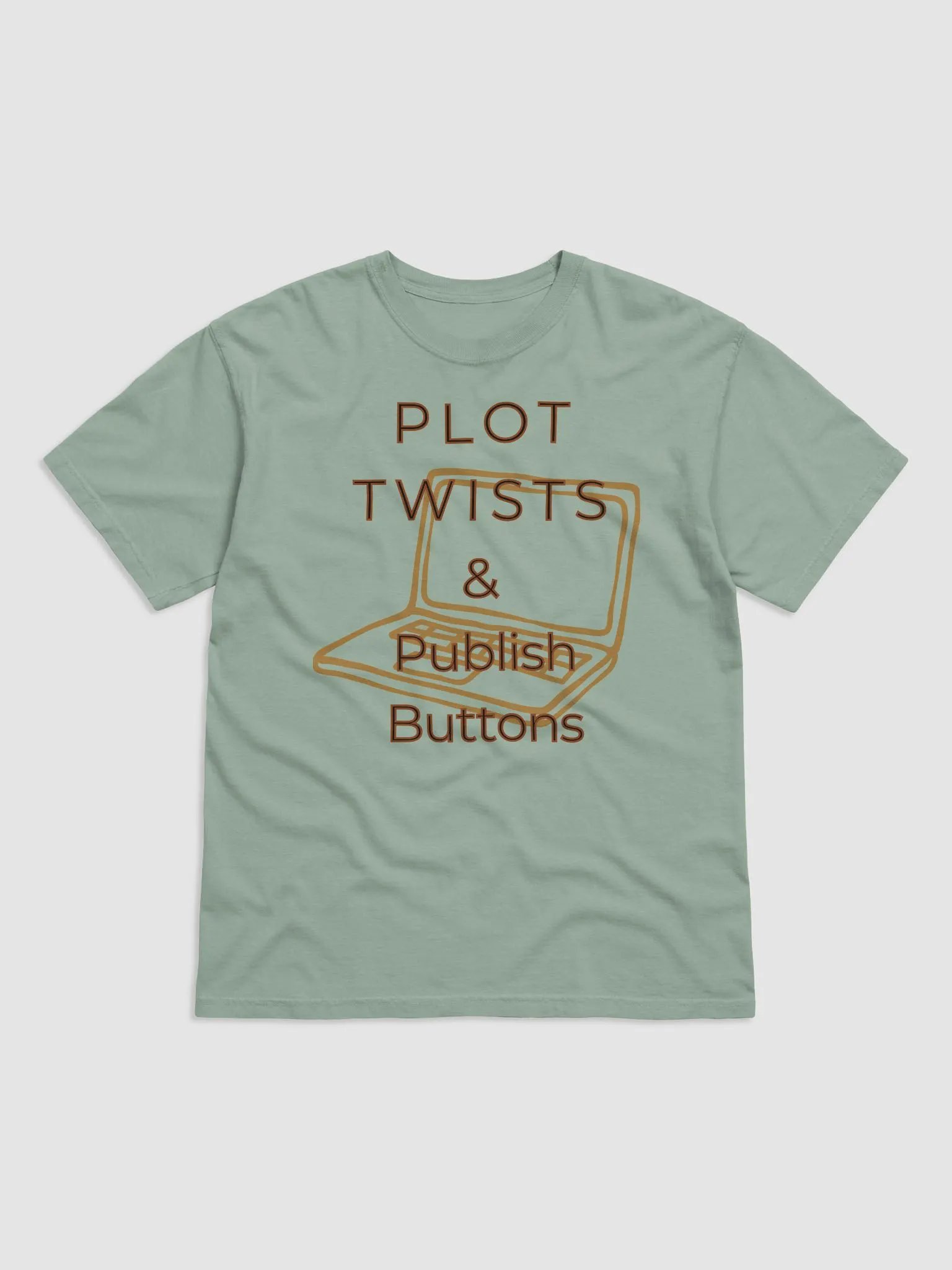 Plot Twists and Publish Buttons – A Must-Have Shirt for Writers product image (2)