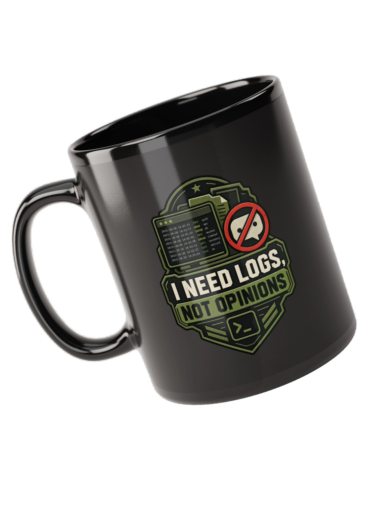 I Need Logs, Not Opinions Operator Mug product image (9)