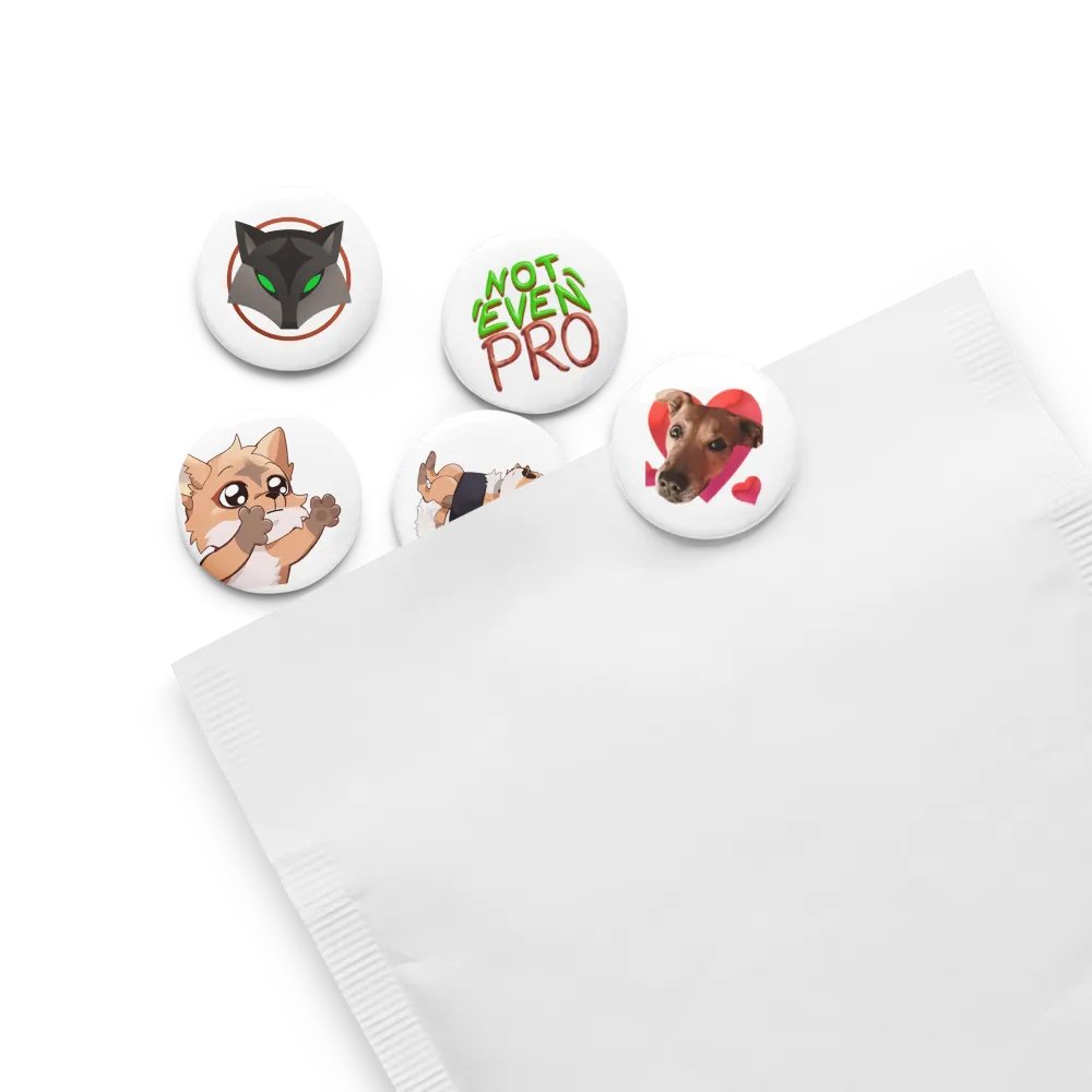 Assortment Emote Pins product image (8)