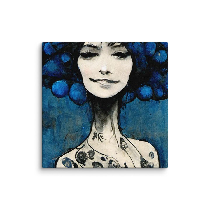 Blue Abstract Serenity Canvas product image (6)