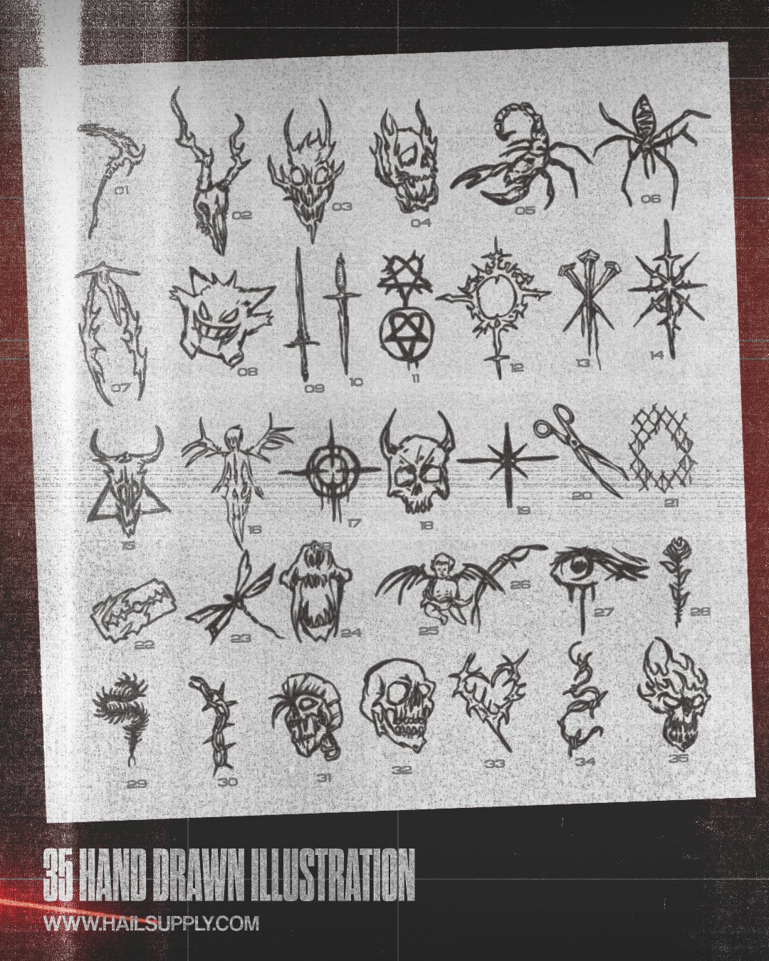 FREE 35 RAW VECTOR ILLUSTRATION product image (2)
