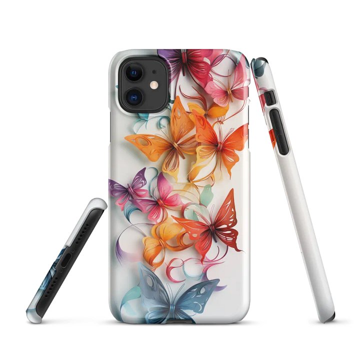 Fluttering Beauty iPhone Case product image (1)