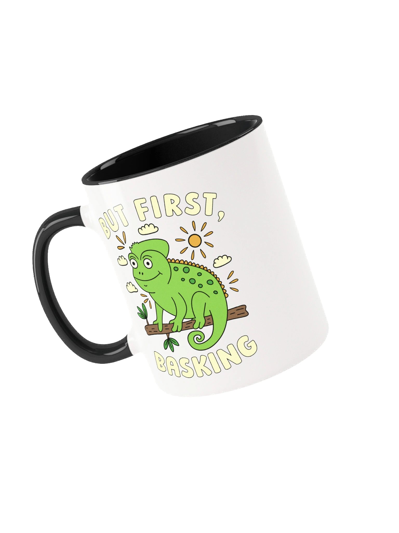But First, Basking Chameleon Mug product image (3)
