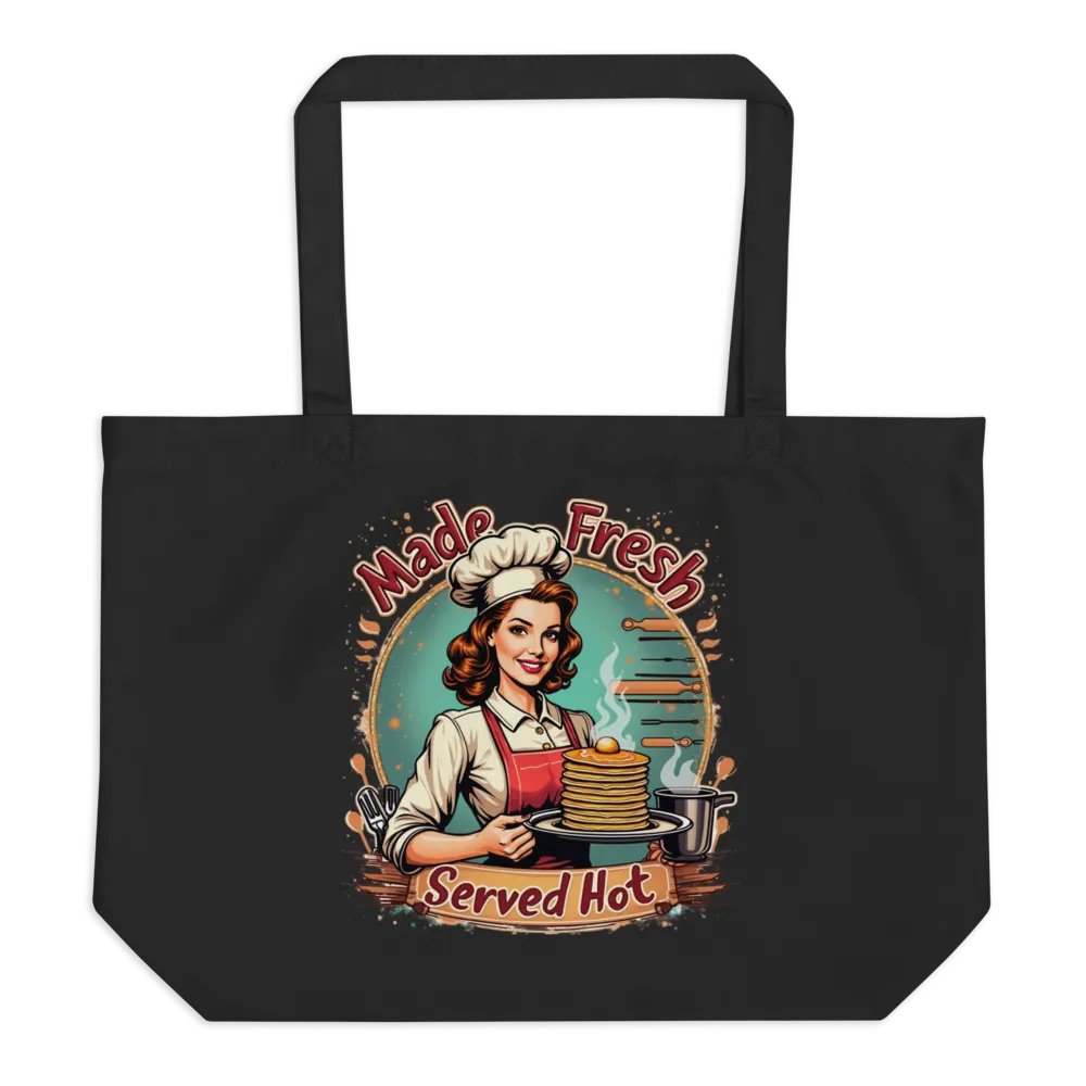 Freshly Served Organic Tote Bag product image (1)