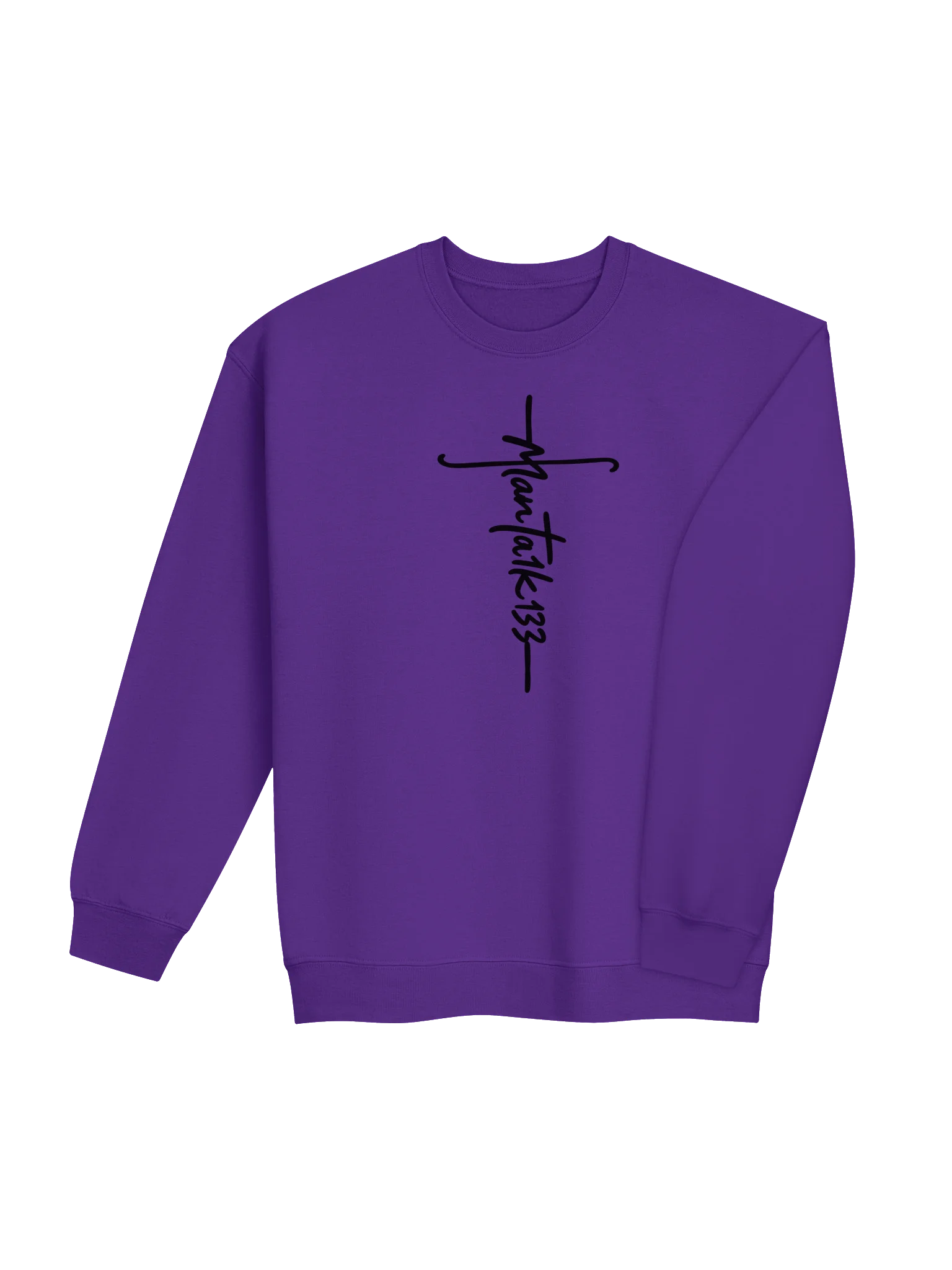 Man Ta1k 133 CROSSOVER Sweatshirt — Built on Faith. United by Purpose. product image (45)