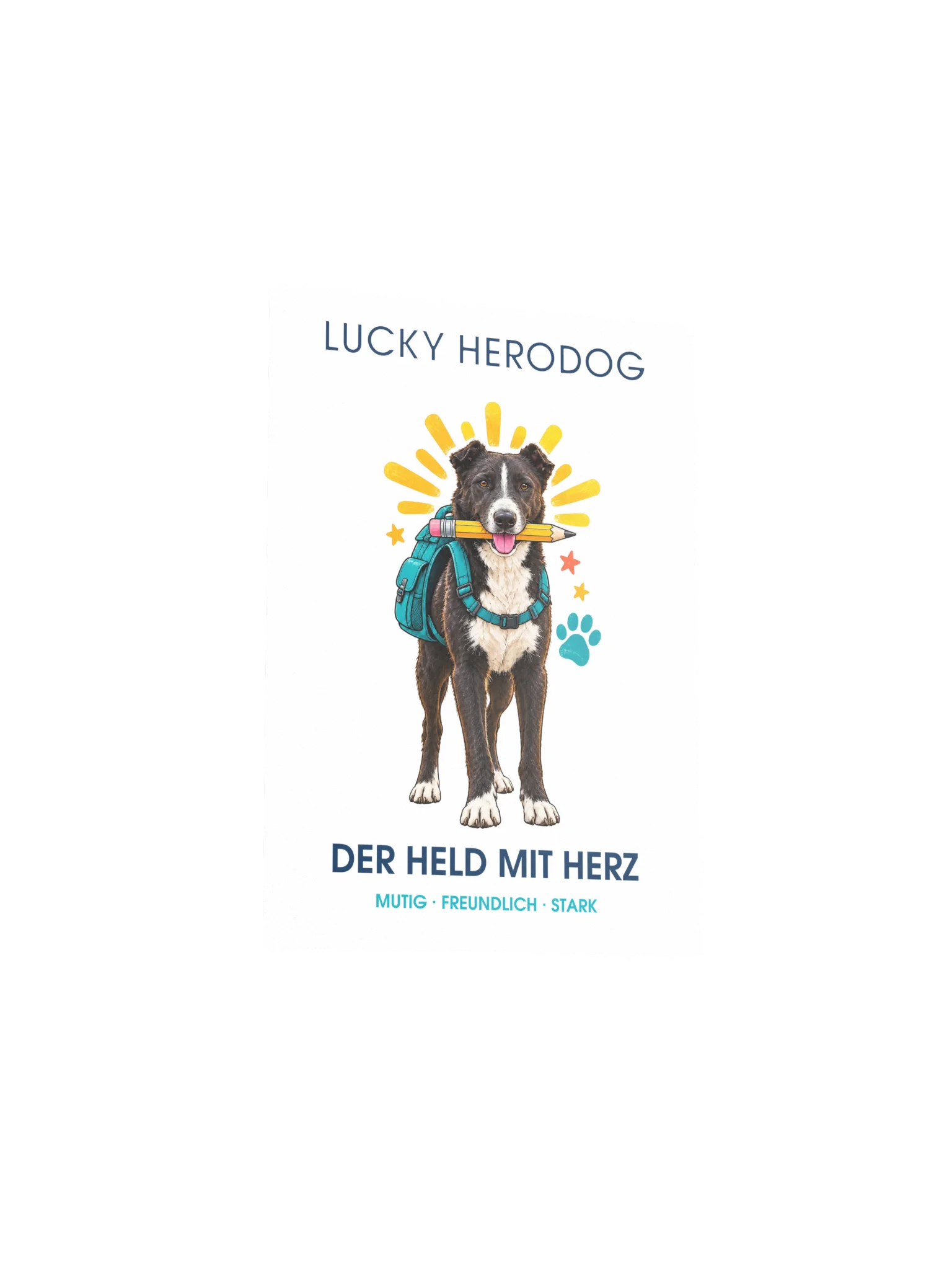 DogKids Schulanfänger Poster – Lucky HeroDog product image (11)
