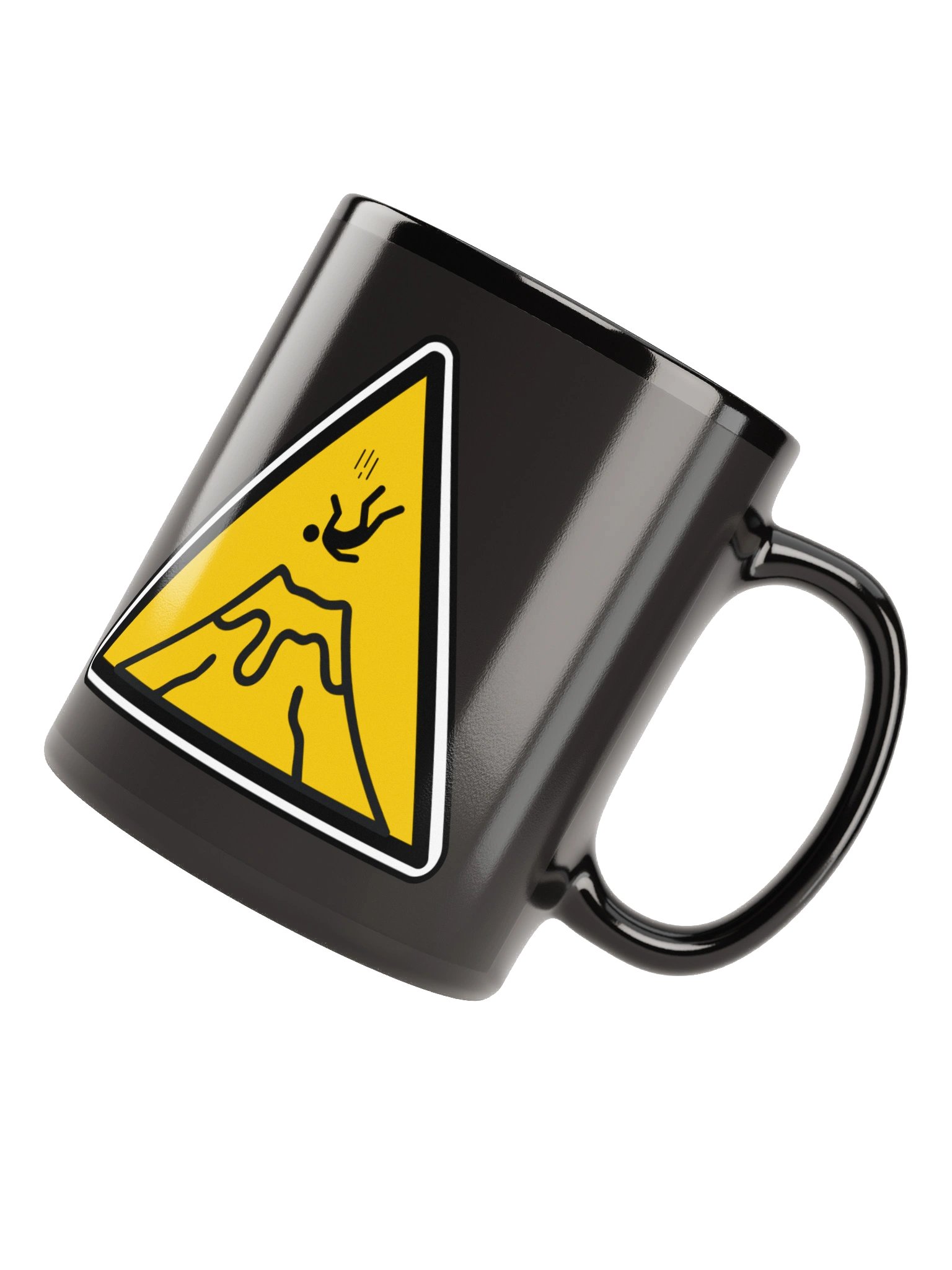 Volcano Sacrifice Warning Sign Mug product image (11)