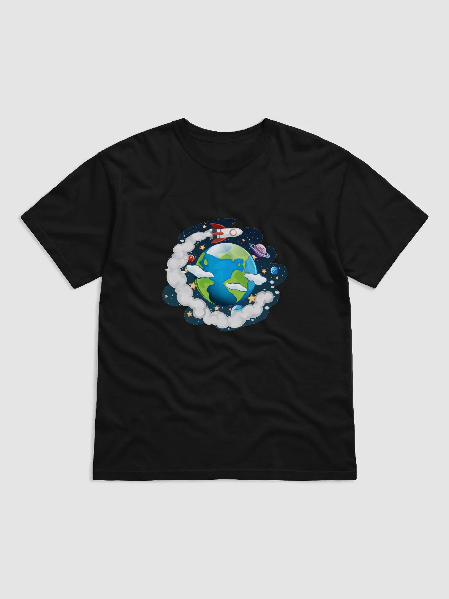 Galactic Adventure Cotton Tee – Soft, Stellar, and Ready for Liftoff product image (1)