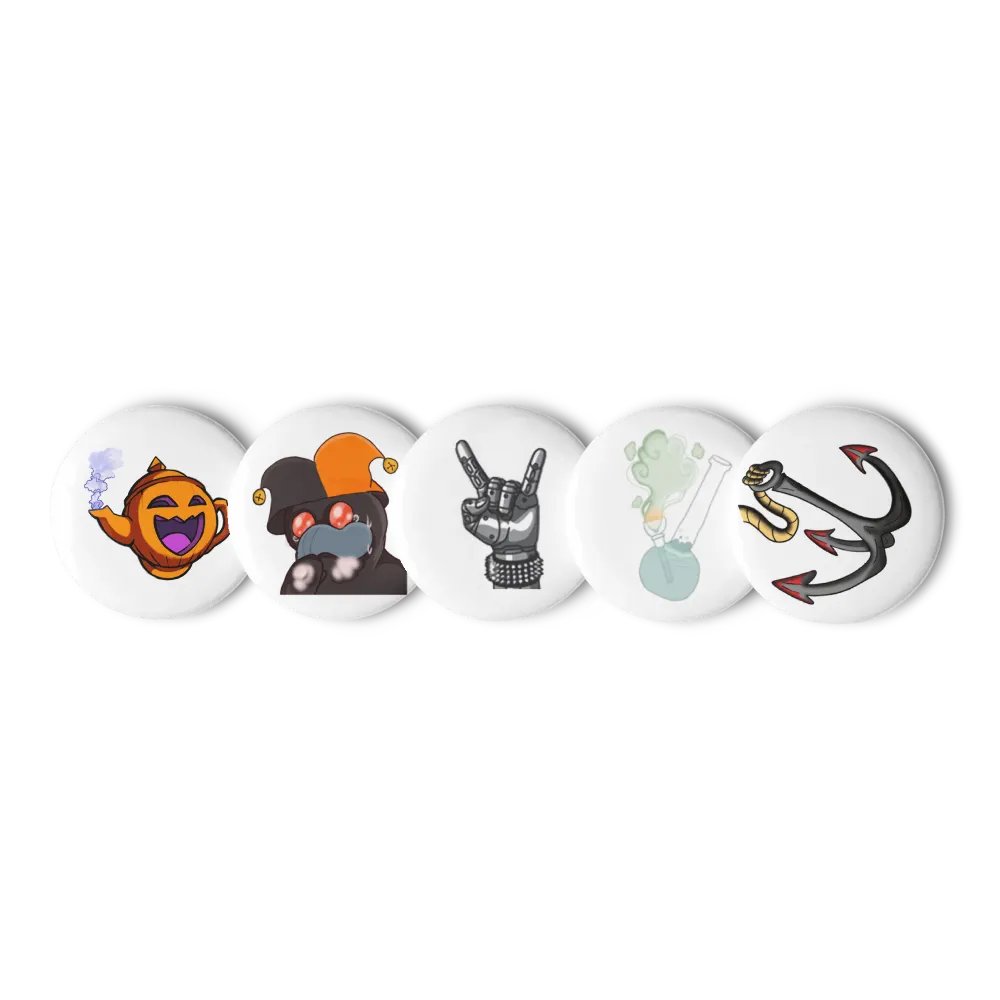 PlagueJesterSky Pins Set product image (11)