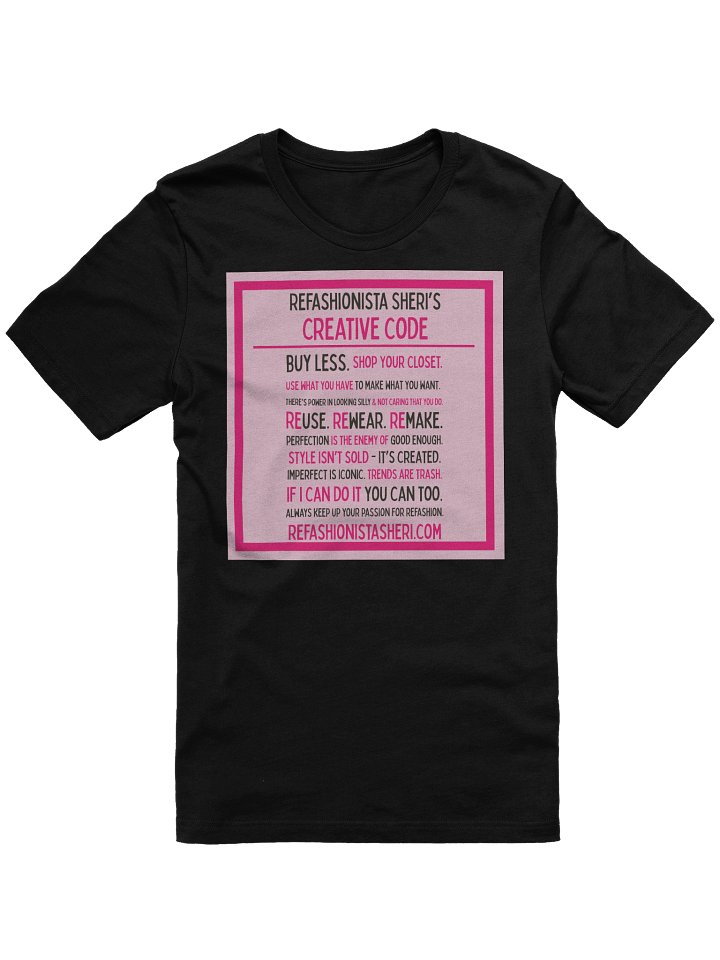Refashionista Creative Code Tee product image (5)