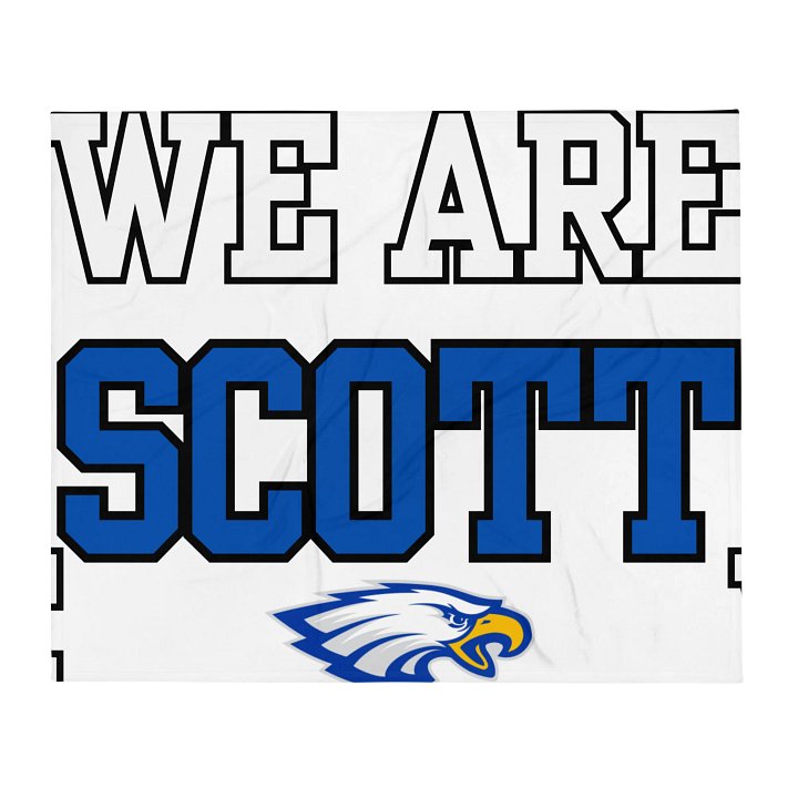 We Are Scott Throw Blanket product image (1)