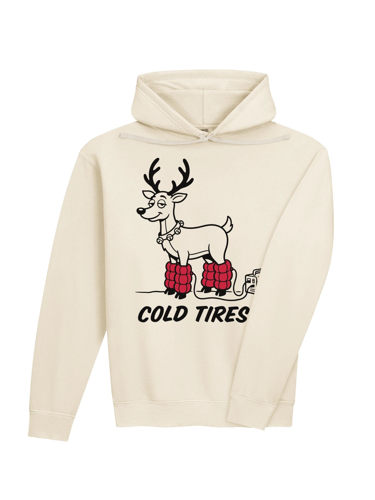 Cold Tires. Reindeer Hoodie product image (7)